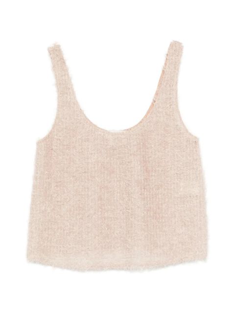 Alysi textured tank top - Neutrals - zdjęcie produktu nr 1