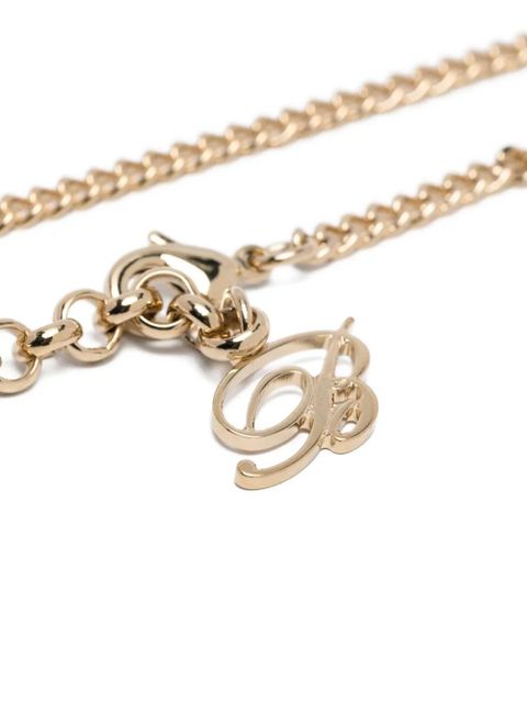 Blumarine medal logo-detail necklace - Gold - zdjęcie produktu nr 2