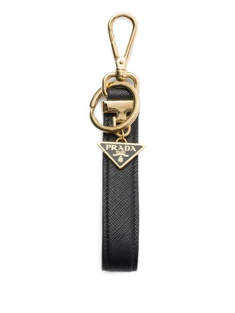 Prada leather keyring - Black - zdjęcie produktu nr 1