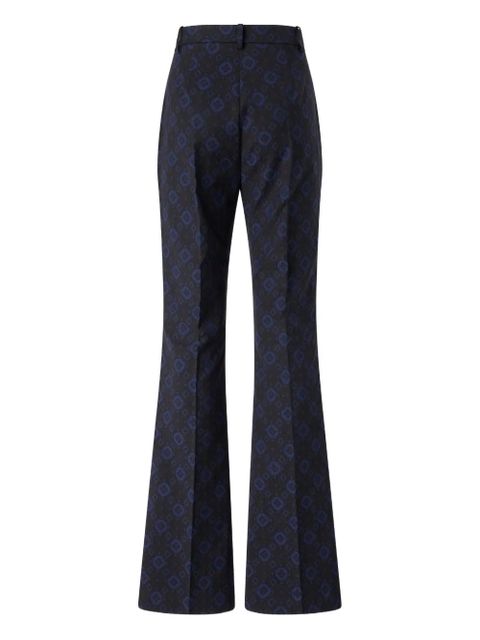 PINKO geometric-print trousers - Black - zdjęcie produktu nr 2