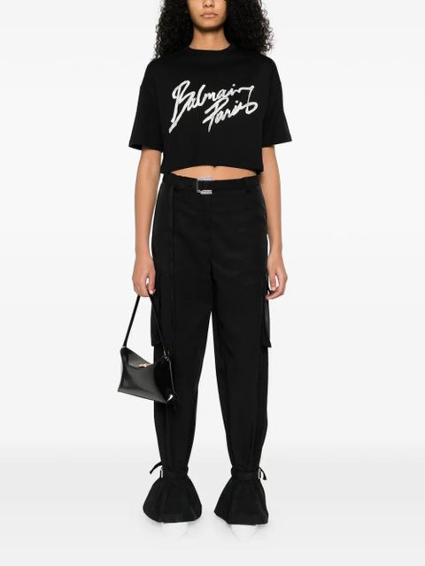 Balmain graphic-print t-shirt - Black - zdjęcie produktu nr 2