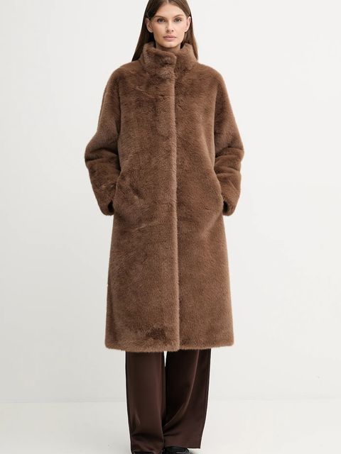 Joop! płaszcz kolor brązowy 30048879