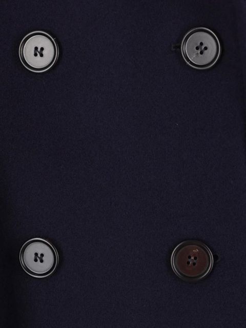 Chloé buttoned double-breasted coat - Blue