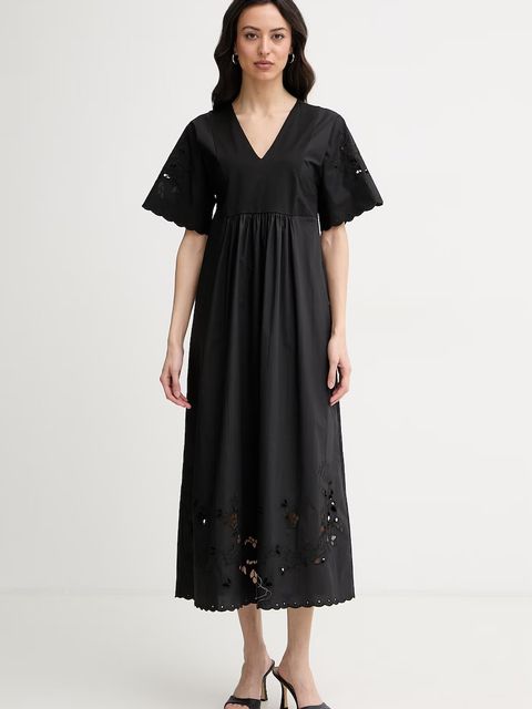 Weekend Max Mara sukienka letnia bawełniana TARTUFO - zdjęcie produktu nr 1