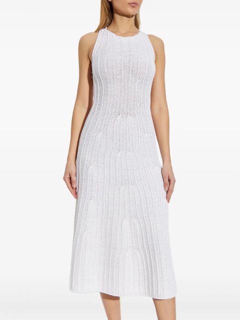 Max Mara Uccio ribbed-knit midi dress - White - zdjęcie produktu nr 2