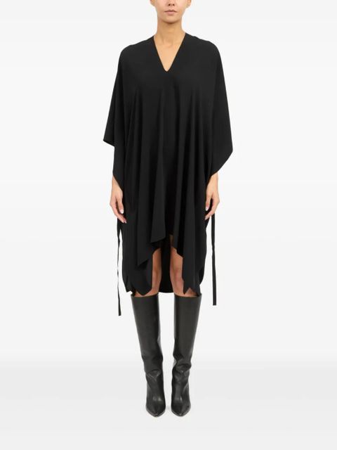 MM6 Maison Margiela V-neck midi dress - Black