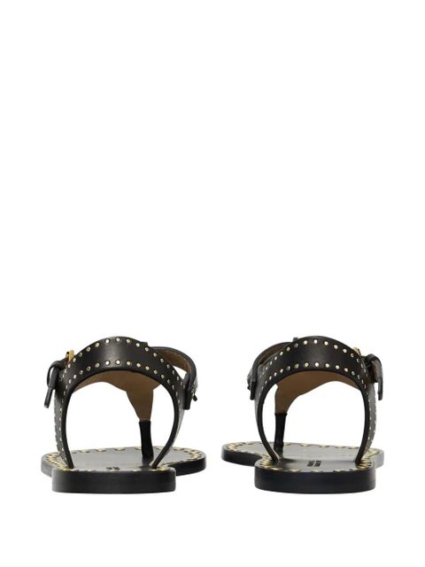 ISABEL MARANT buckle embellished sandals - Black