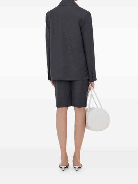 LouLou de Saison Norma double-breasted peak-lapels blazer - Grey