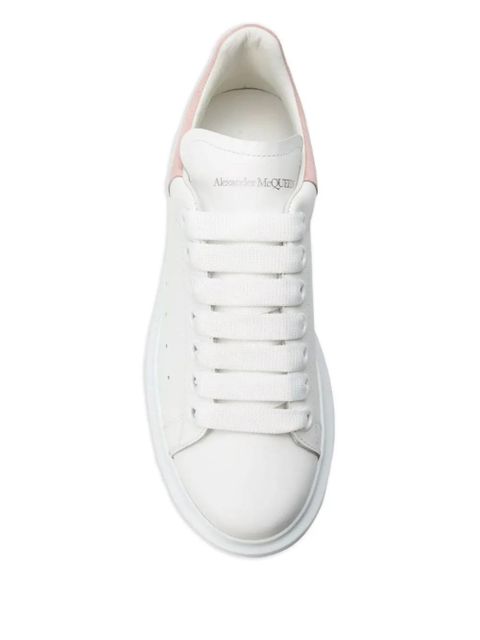 Alexander McQueen suede detail sneakers - White