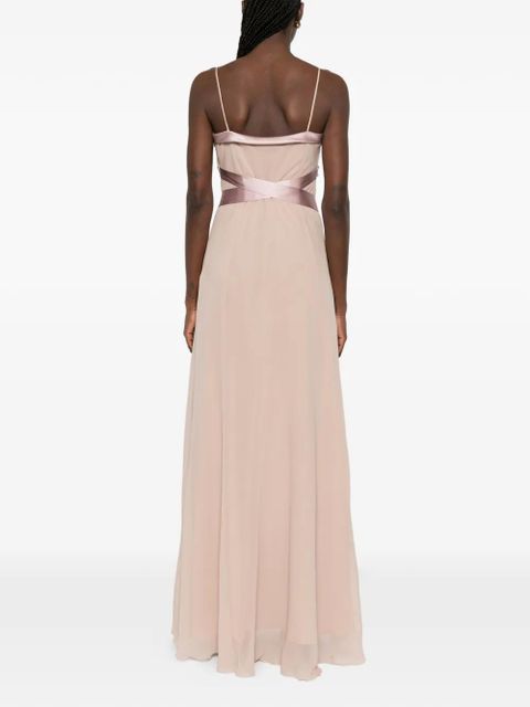 Valentino Garavani lace-detail maxi dress - Pink