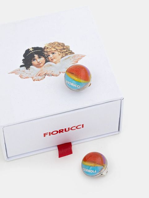 Fiorucci klipsy Marble Logo W25FWAJE013PT01MU01