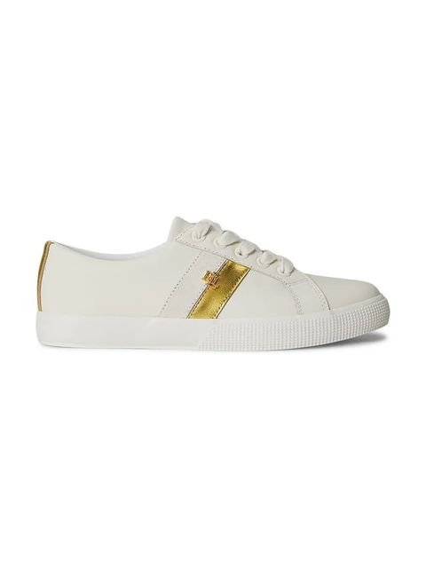 Lauren Ralph Lauren Janson II sneakersy damskie skórzane - zdjęcie produktu nr 2