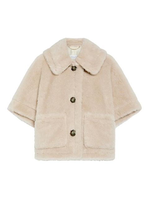 Max Mara Teddy button pocket jacket - Neutrals - zdjęcie produktu nr 1
