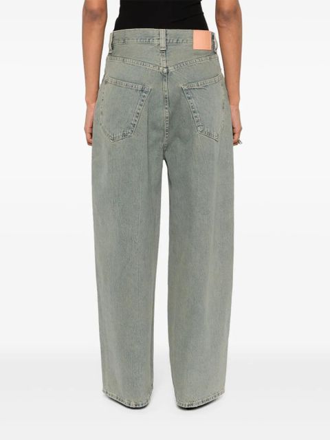Acne Studios mid-rise wide-leg jeans - Blue