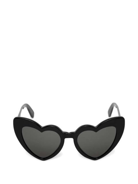 Saint Laurent Eyewear heart-frame sunglasses - Black - zdjęcie produktu nr 1