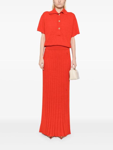 Christopher Esber Straccio skirt - Orange - zdjęcie produktu nr 2