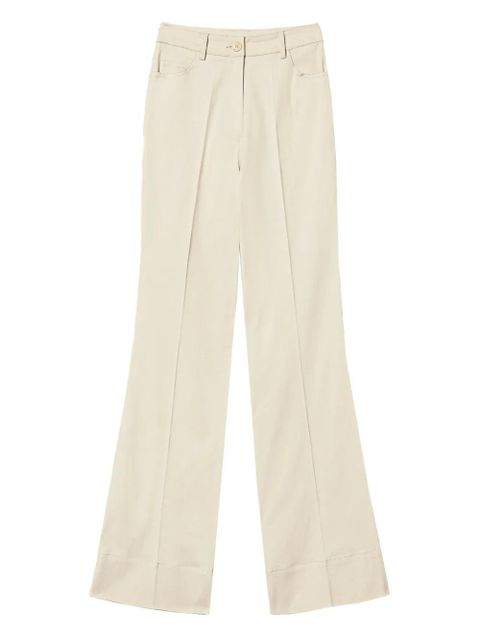 TWINSET pressed-crease trousers - Neutrals - zdjęcie produktu nr 1