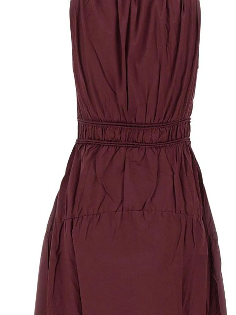 Faithfull the Brand Yael gathered A-line maxi dress