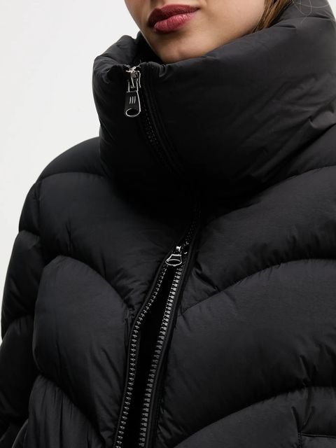 Hetrego kurtka puchowa INARA kolor czarny zimowa oversize 8P611