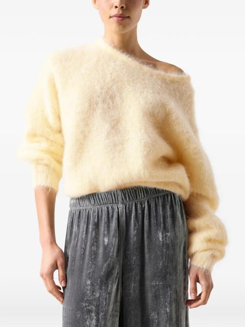 American Vintage crew-neck sweater - Yellow