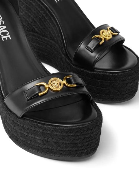 Versace 120mm Medusa '95 espadrilles - Black
