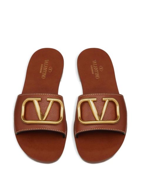 Valentino Garavani VLogo Signature sandals - Brown