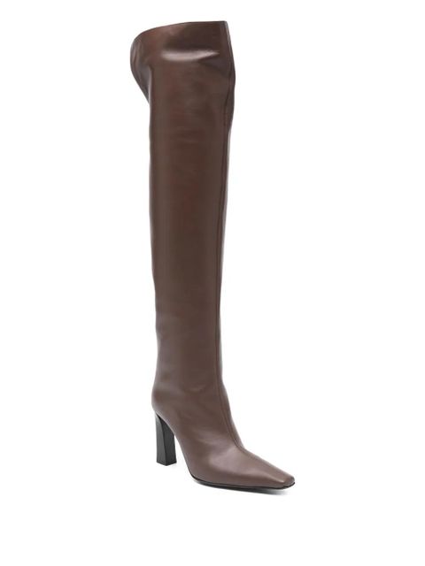 Giuseppe Zanotti 90mm Janiee Plus boots - Brown - zdjęcie produktu nr 2