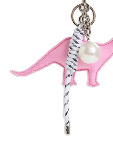 Essentiel Antwerp Ilyas dinosaur-pearl keyring - Pink