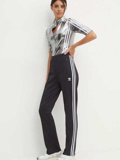 adidas Originals spodnie dresowe Beckenbauer Classic kolor czarny z aplikacją IW3171