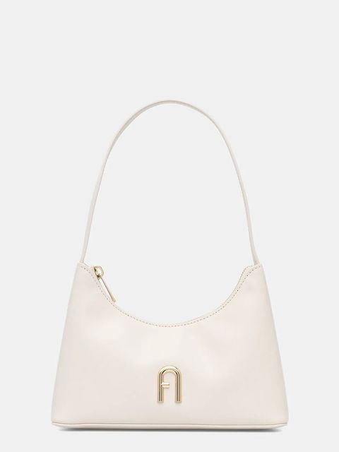 Furla torebka skórzana kolor biały WB00863.AX0733.PNN00 - zdjęcie produktu nr 1