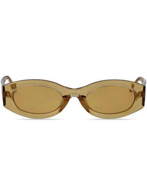 The Attico Berta sunglasses - Brown - zdjęcie produktu nr 1