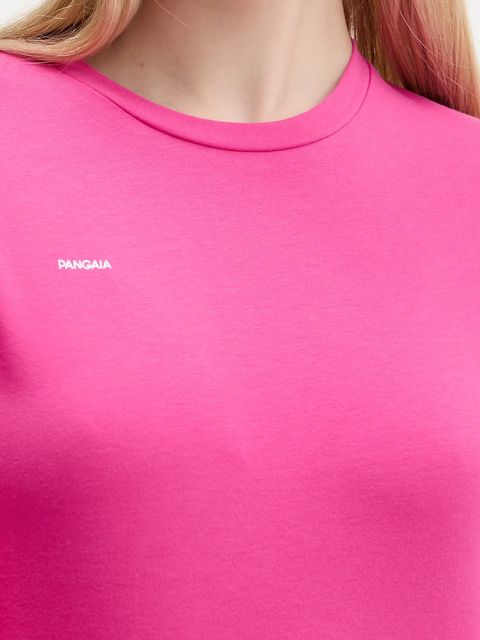 Pangaia longsleeve Cotton-Stretch Long-Sleeved Top kolor różowy 10002429