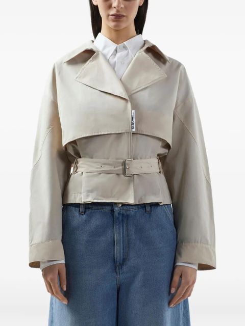 GCDS belted jacket - Neutrals