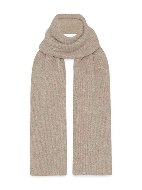 The Row Luthgard ribbed cashmere scarf - Neutrals - zdjęcie produktu nr 1