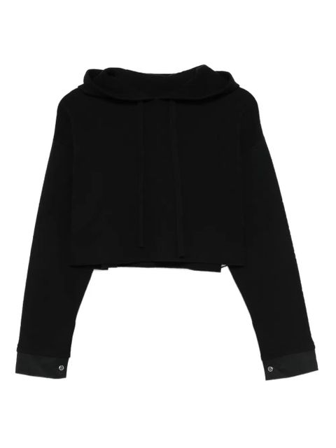 3.1 Phillip Lim knitted hoodie - Black - zdjęcie produktu nr 1