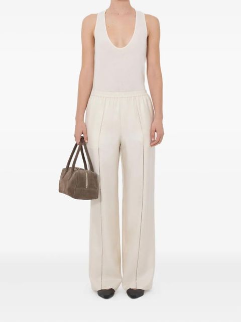 LouLou de Saison LARS lace-stitch trousers - Neutrals - zdjęcie produktu nr 2