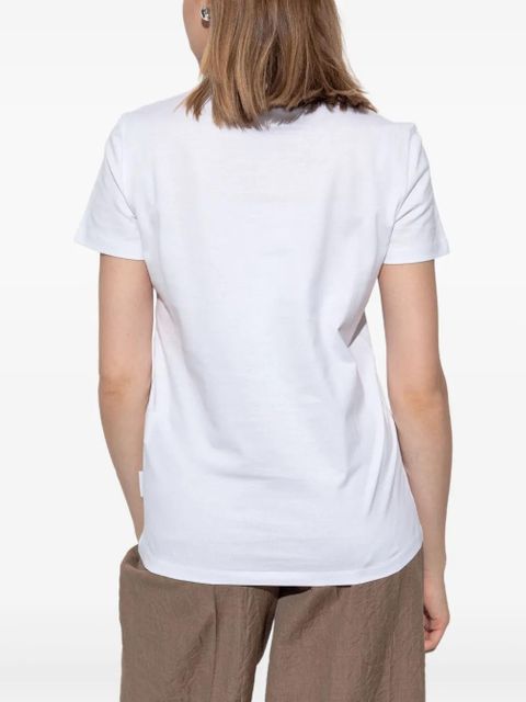 Max Mara logo-print T-shirt - White