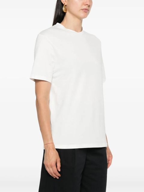 Jil Sander logo-print cotton T-shirt - Neutrals