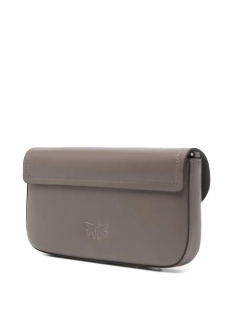 PINKO logo-detail cross body bag - Grey