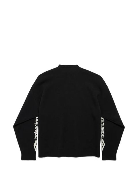 Balenciaga 3b sports icon ski crewneck - Black - zdjęcie produktu nr 2