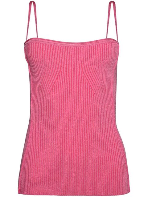 Jacquemus Le haut Sierra knitted top - Pink - zdjęcie produktu nr 1