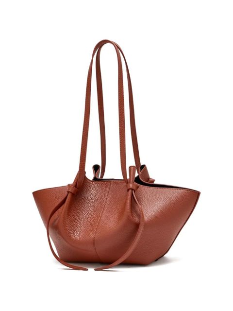 Yuzefi knotted-handle tote bag - Brown - zdjęcie produktu nr 2