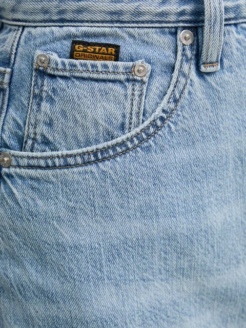 G-Star spódnica jeansowa kolor niebieski maxi prosta - zdjęcie produktu nr 2