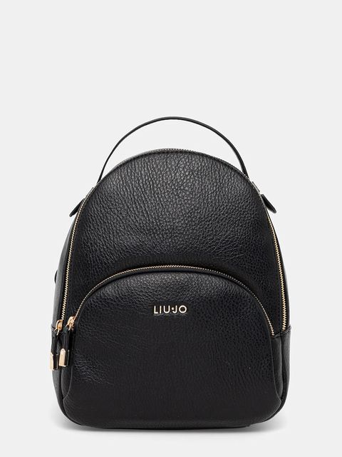 Liu Jo plecak damski kolor czarny mały gładki AF5157.E0027 - zdjęcie produktu nr 1