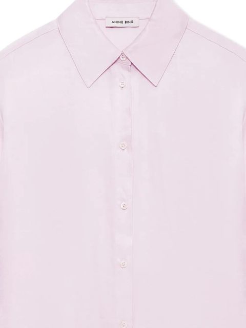 ANINE BING Bridget shirt - Pink