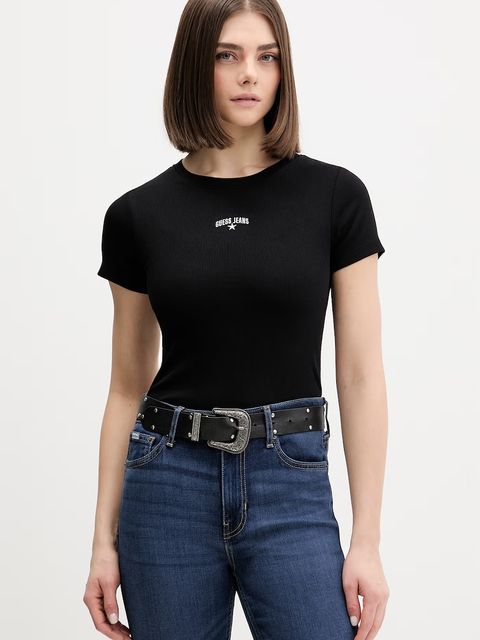 Guess Jeans t-shirt damski - zdjęcie produktu nr 2