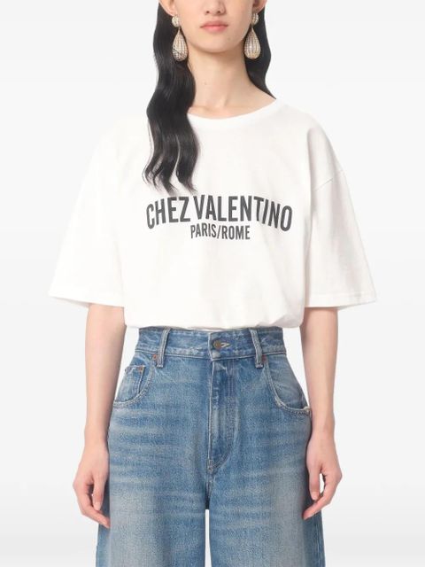 Valentino Garavani logo-print T-shirt - White