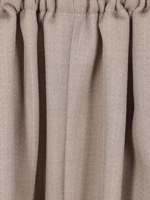 LOEWE buckle elasticated shorts - Neutrals