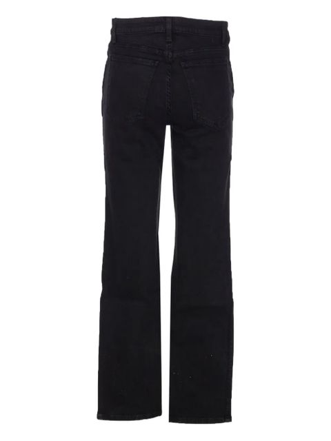 KHAITE zip-fly button jeans - Black