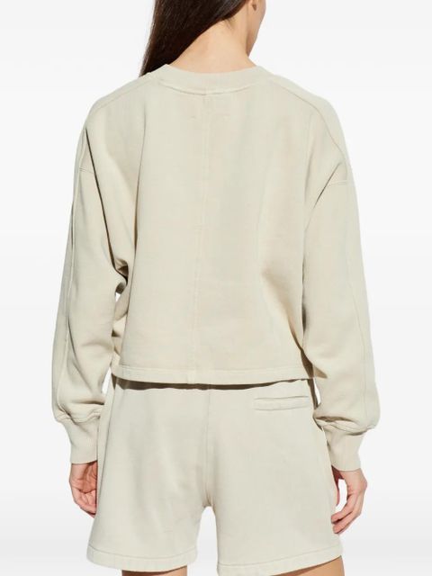 MARANT ÉTOILE Sunny embroidered sweatshirt - Neutrals